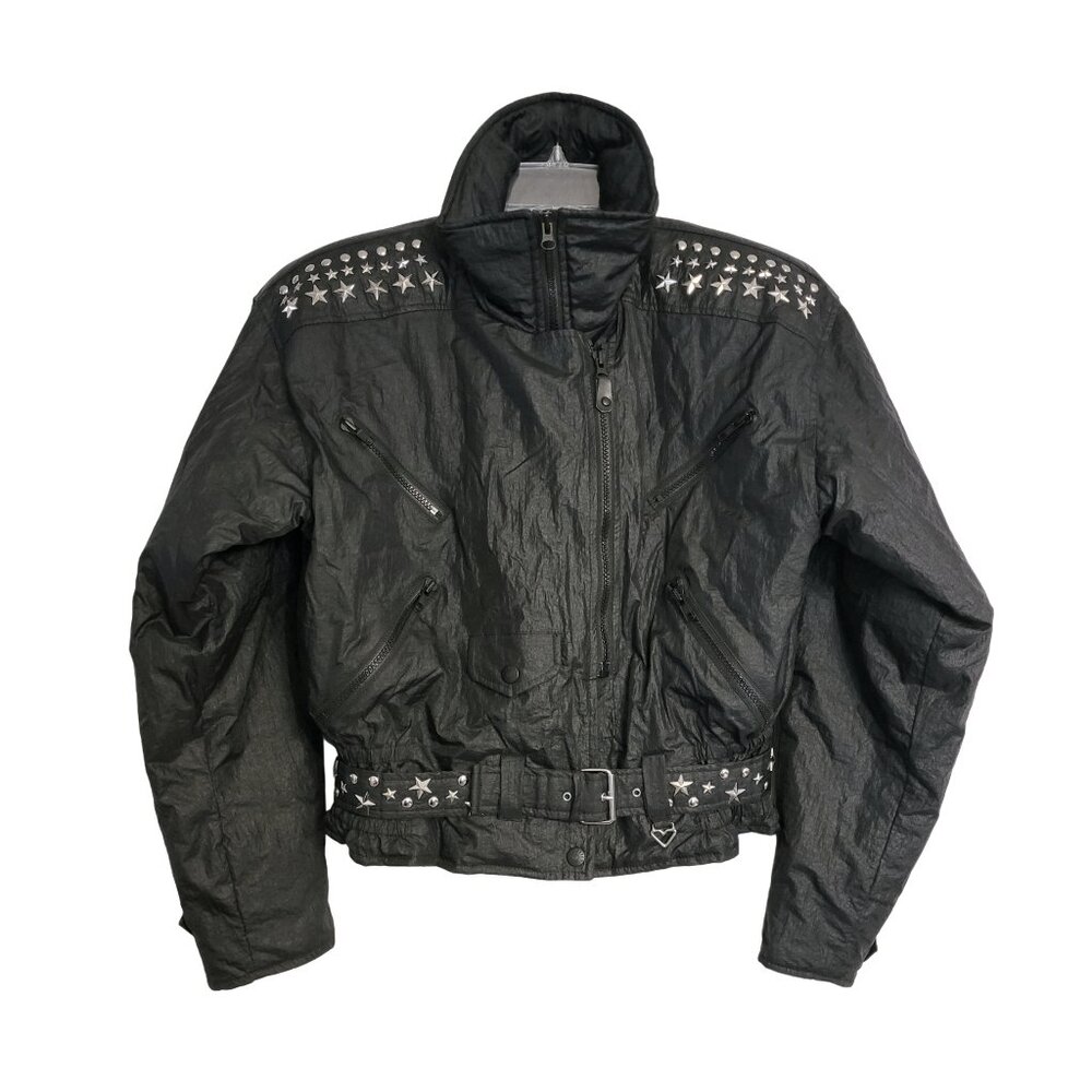 Obermeyer Vintage Retro Star Studded "Wild Thang" Ski Snowboard Jacket